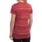 102PW_2 Icebreaker Tech Lite Watercolor Shirt - UPF 20+, Merino Wool, Short Sleeve (For Women)