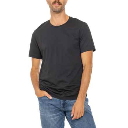 Icebreaker TENCEL® Cotton T-Shirt - Short Sleeve in Black