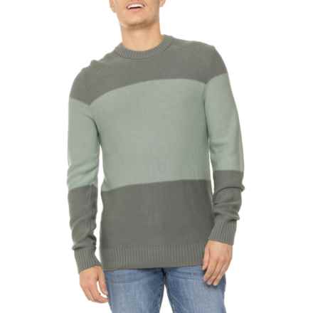 Icebreaker Waypoint Crewe Sweater - Merino Wool in Galaxy/Moss/Cb