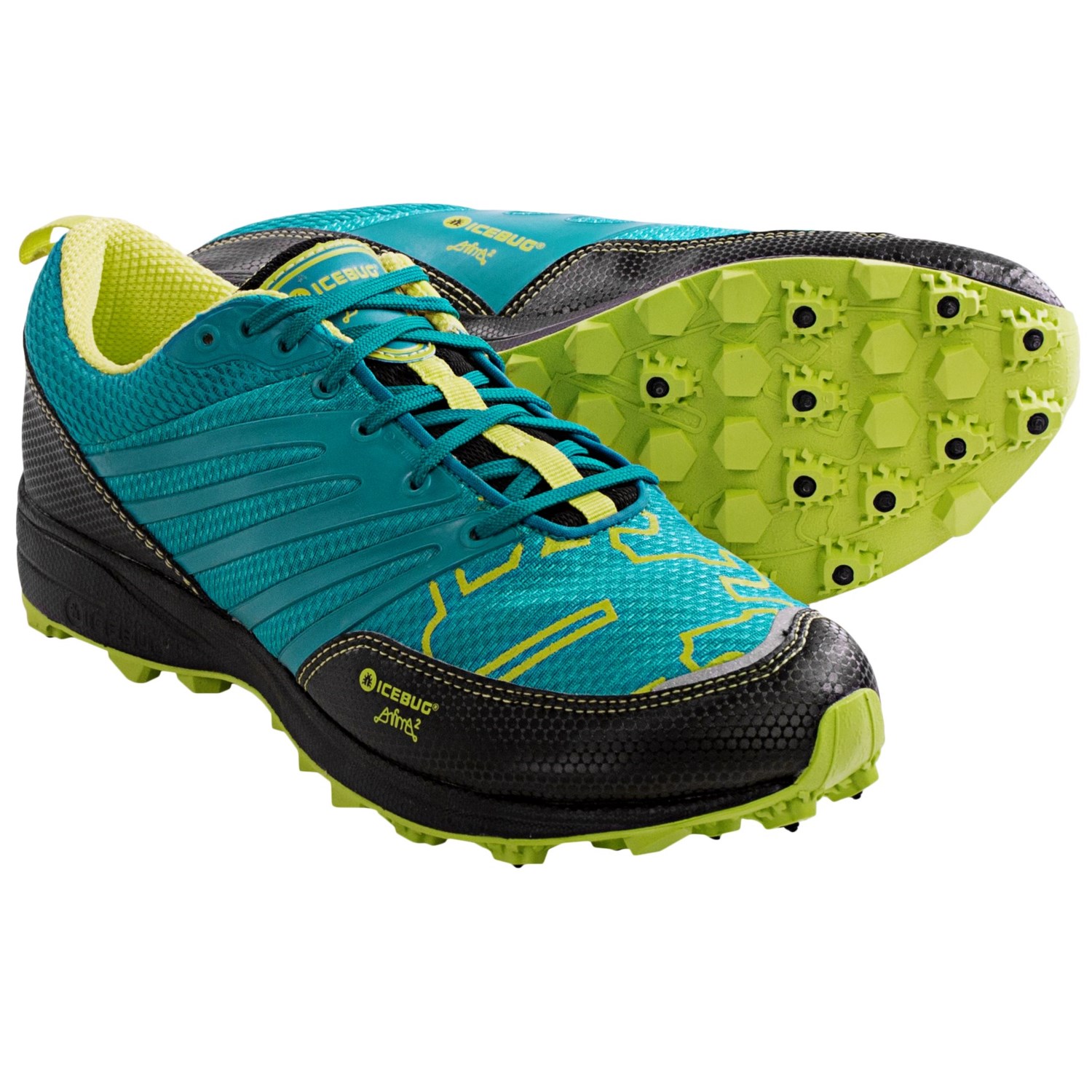 Icebug Anima2 BUGrip® Trail Running Shoes (For Men) in Opal