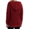 8831K_2 Icelandic Design Newari Shikara Cable Hooded Sweater - Wool, Button Front (For Women)