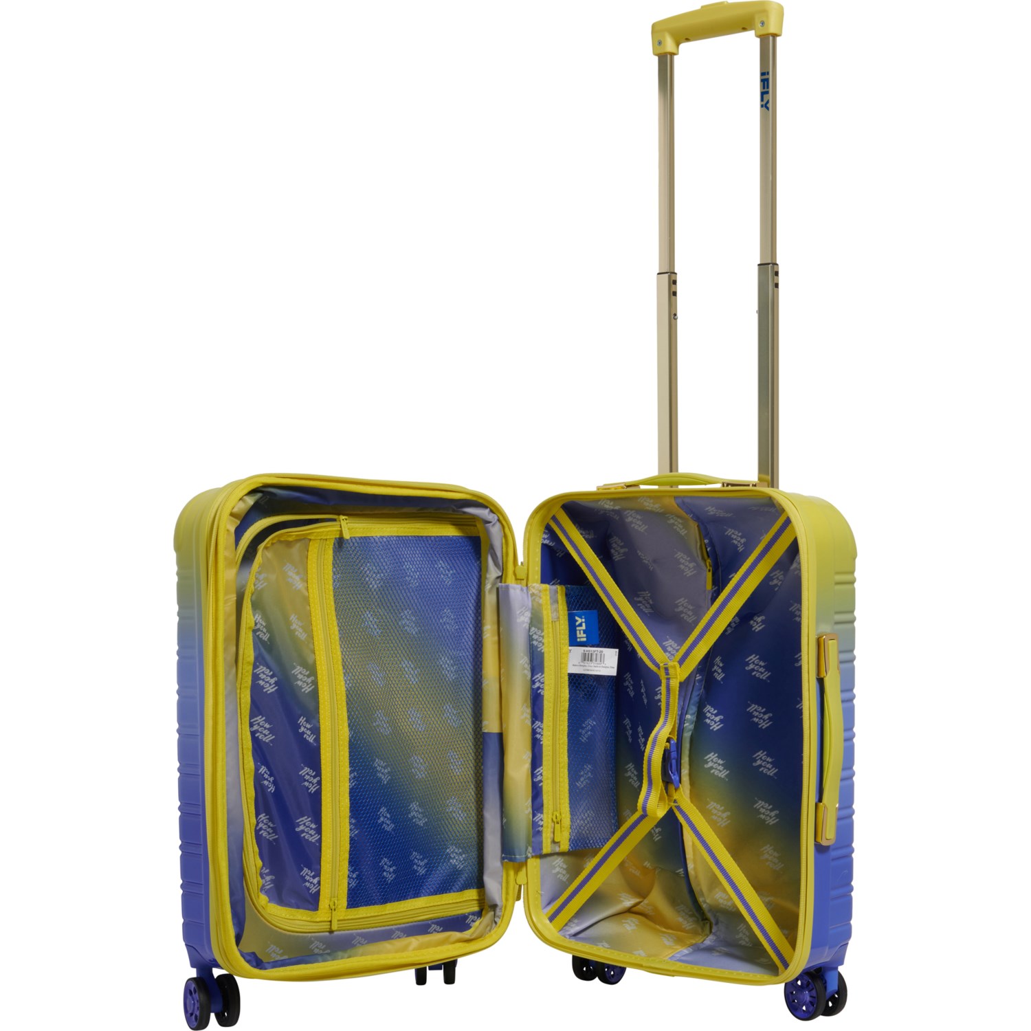 iFly 20” Fibertech Elements Spinner CarryOn Suitcase Hardside