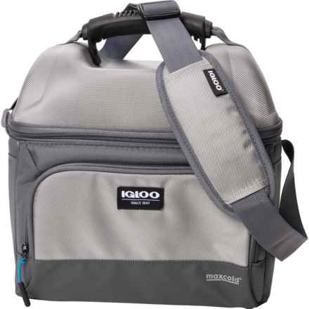 Igloo MaxCold Evergreen Hardtop Gripper Cooler Bag in Moonscape Grey