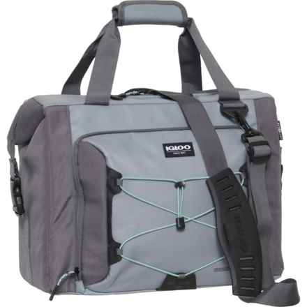 Igloo MaxCold®+ Voyager Snapdown 36-Can Cooler - Grey in Grey