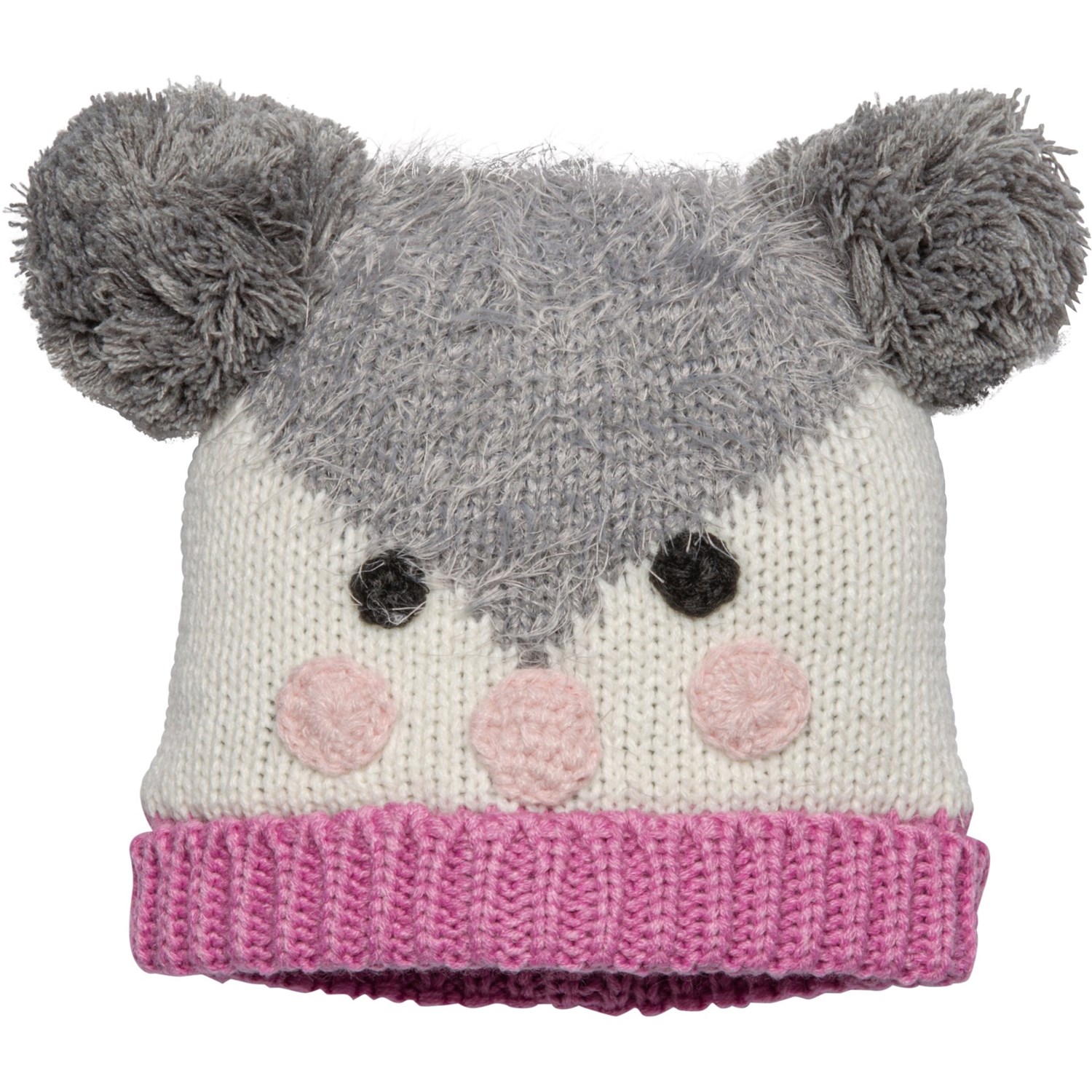 Igloos Cozy Critter Cuff Beanie (For Girls) - Save 55%