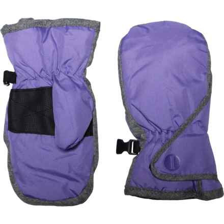 Igloos Easy Open Ski Mittens - Waterproof, Insulated (For Kids) in Dahlia