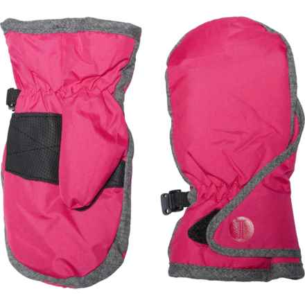 Igloos Easy Open Ski Mittens - Waterproof, Insulated (For Kids) in Magenta