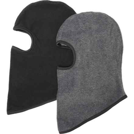 Igloos Microfleece Face Mask - 2-Pack (For Big Boys) in Black/Gray