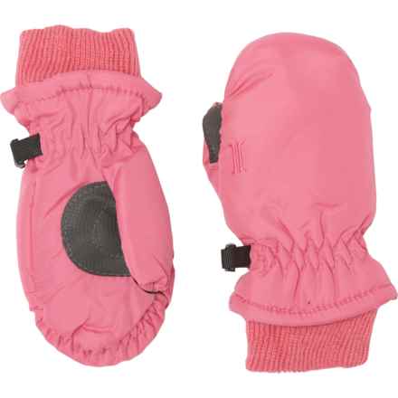 Igloos Taslon Core Thinsulate® Ski Mittens - Waterproof, Insulated (For Toddler Girls) in Camellia Pink
