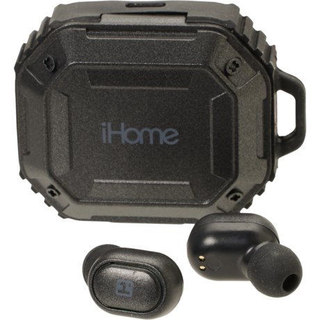iHome XT-38 True Wireless Earbuds in Black