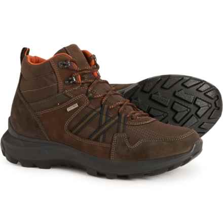 IMAC Made in Italy Lace-Up Outdoor Boots - Waterproof, Leather (For Men) in Coffee/Orange