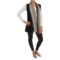 9341V_2 In Cashmere Mixed Stripe Sweater Vest (For Women)