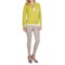 9342N_3 In Cashmere Pointelle Cardigan Sweater (For Women)
