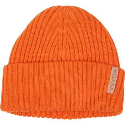 Indyeva Barett Beanie - Merino Wool (For Women) in Capucine