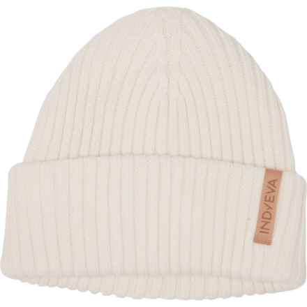 Indyeva Barett Beanie - Merino Wool (For Women) in Ecume