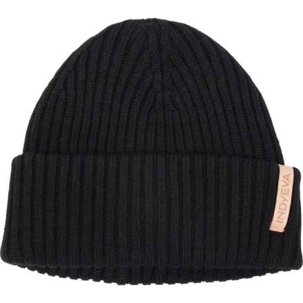 Indyeva Barett Beanie - Merino Wool in Black