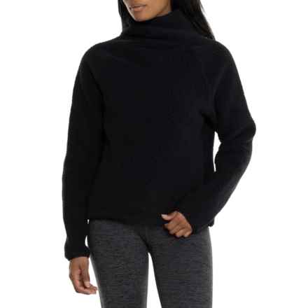 Indyeva Pecora Polartec® Fleece Sweater in Black