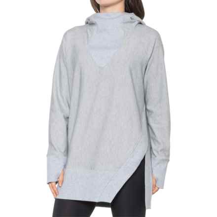 Indyeva Timea II Tunic Hoodie in Grey H