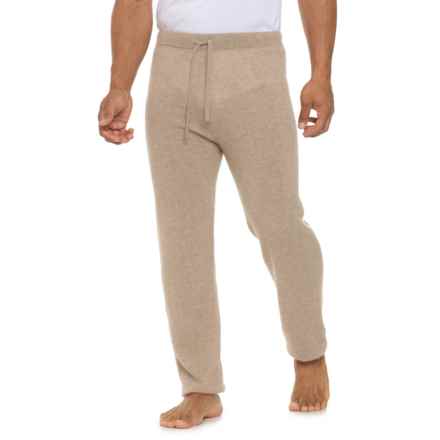 Ink+Ivy Cashmere Joggers in Tan Heather