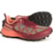Inov-8 Mudtalon Speed Trail Running Shoes - Wide Width (For Women) in Burgandy/Coral
