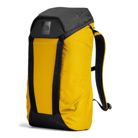 yellow backpack north face