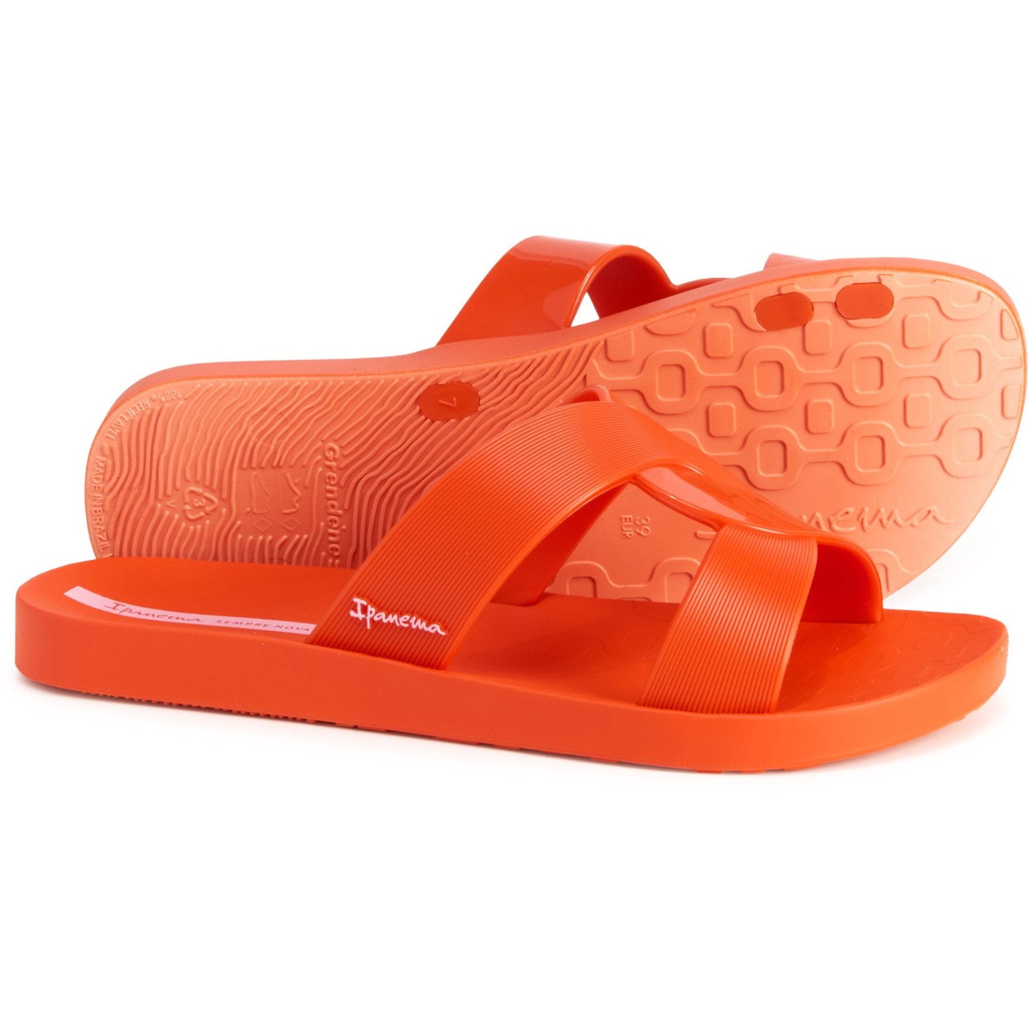 Ipanema Feel X-Band Beach Slides (For Women) - Save 54%