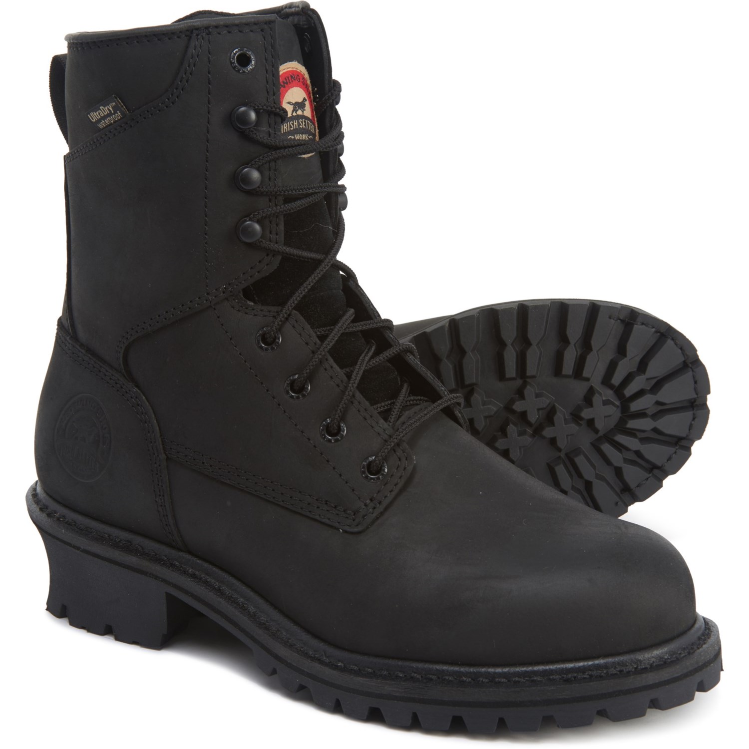 black work boots
