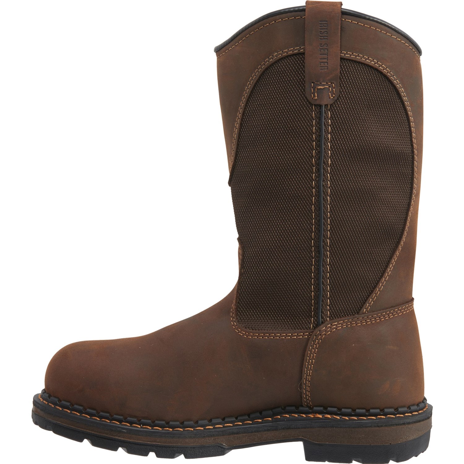 Irish Setter Brown 11” Ramsey Pull-On Work Boots (For Men) - Save 33%