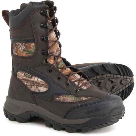 Irish Setter Ridge Topper 9” Boots - Waterproof, Insulated (For Men) in Mossy Oak/ Brown