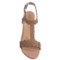253HC_2 Isola Fleur Wedge Sandals - Leather (For Women)