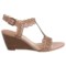 253HC_4 Isola Fleur Wedge Sandals - Leather (For Women)