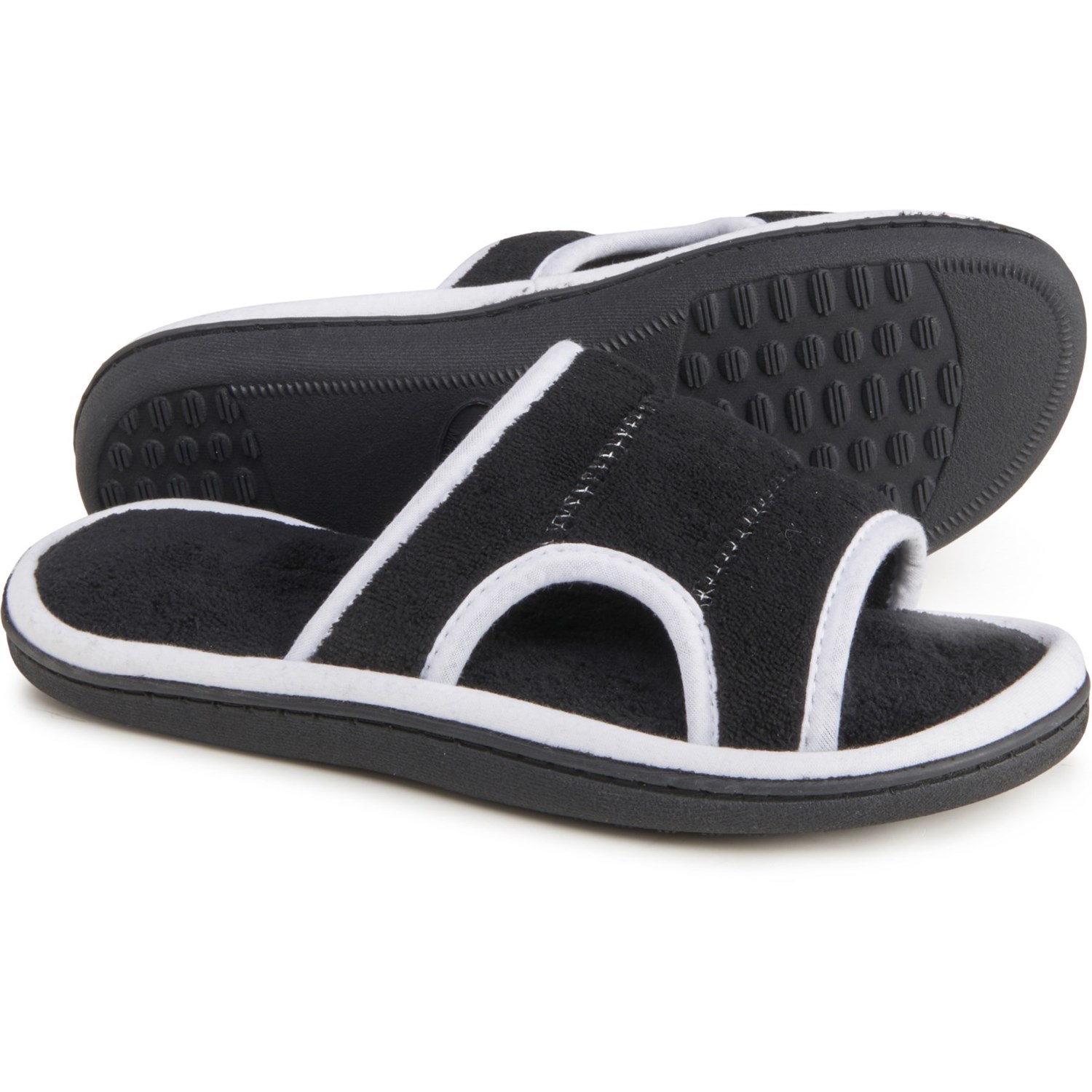 isotoner slide slippers womens