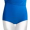 7011M_2 It Figures Wrapture One-Piece Swimsuit (For Plus Size Women)