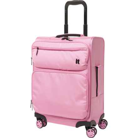 IT Luggage 19” Downtime Spinner Carry-On Suitcase - Softside, Moonlite Mauve in Moonlite Mauve