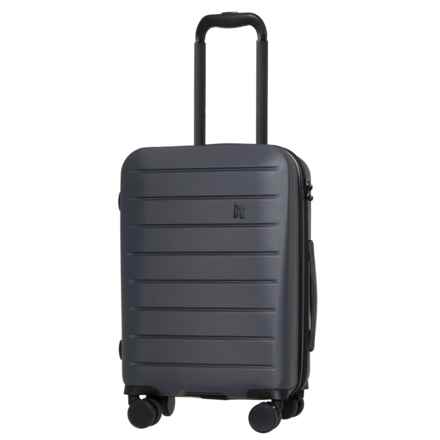 IT Luggage 21” Legion Carry-On Spinner Suitcase - Hardside, Expandable, Asphalt in Asphalt