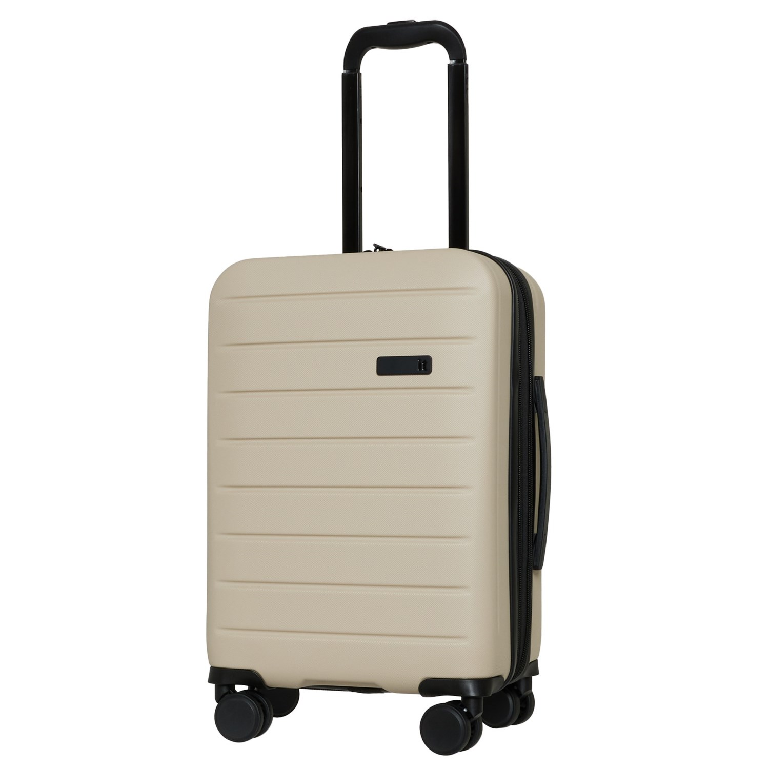 IT Luggage 21” Legion CarryOn Spinner Suitcase Hardside, Expandable, Oxford Tan Save 33