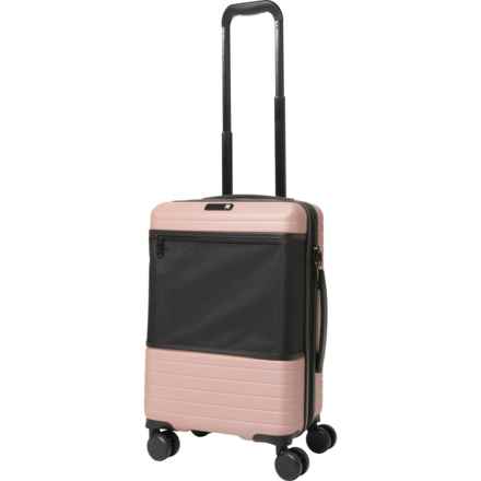 IT Luggage 21.3” Attuned Carry-On Spinner Suitcase - Hardside, Expandable, Pale Mauve in Pale Mauve