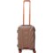 IT Luggage 21.3” Escalate Carry-On Spinner Suitcase - Hardside, Expandable, Brown in Brown