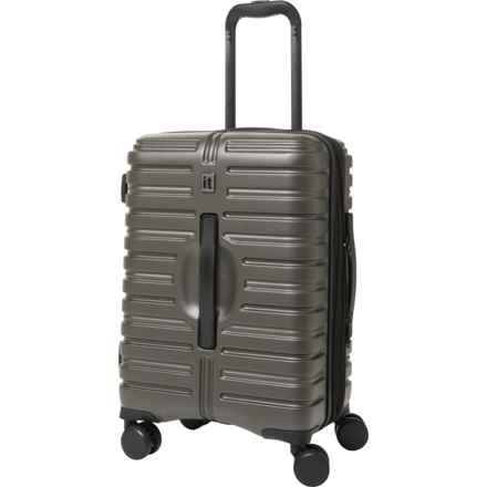 IT Luggage 22” Jumbo Carry-On Spinner Suitcasse - Hardside, Expandable, Charcoal in Charcoal