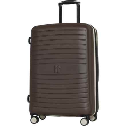 IT Luggage 27” Eco-Protect Spinner Suitcase - Hardside, Expandable, Coffee Bean in Coffee Bean