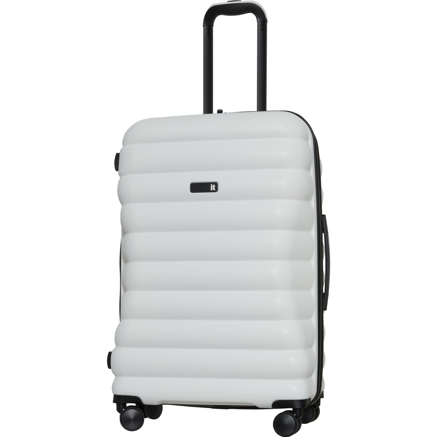 IT Luggage 27.8” Magnify Spinner Suitcase - Hardside, Expandable, White ...