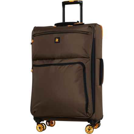 IT Luggage 28” Compartment Spinner Suitcase - Softside, Expandable, Falcon Haze in Falcon Haze