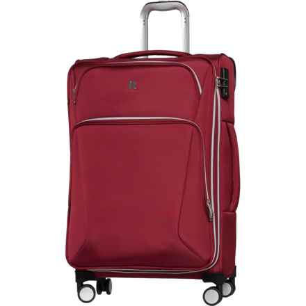 IT Luggage 28” Expectant Spinner Suitcase - Softside, Expandable, Red in Red