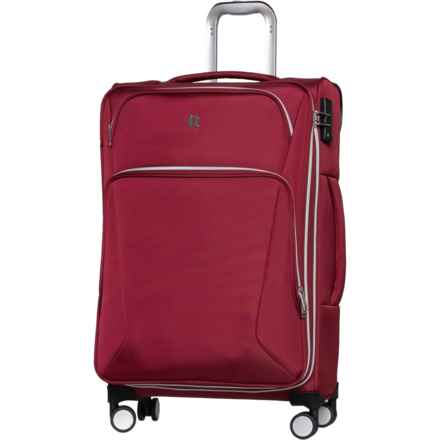 IT Luggage 28” Expectant Spinner Suitcase - Softside, Expandable, Red in Red
