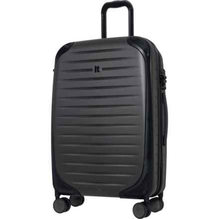 IT Luggage 28.5” Lineal Spinner Suitcase - Hardside, Expandable, Dark Grey in Dark Grey