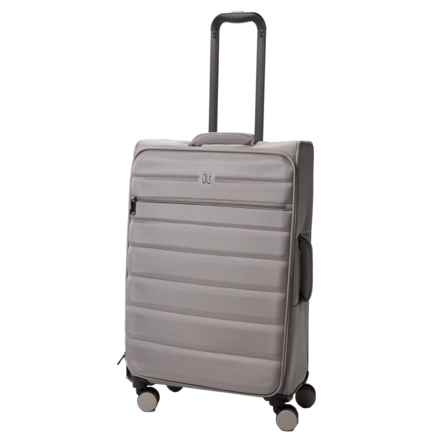 IT Luggage 29” Census Spinner Suitcase - Softside, Grey Skin in Grey Skin