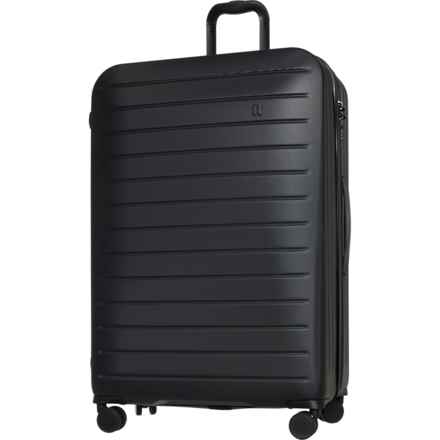 IT Luggage 31” Legion Spinner Suitcase - Hardside, Expandable, Black in Black