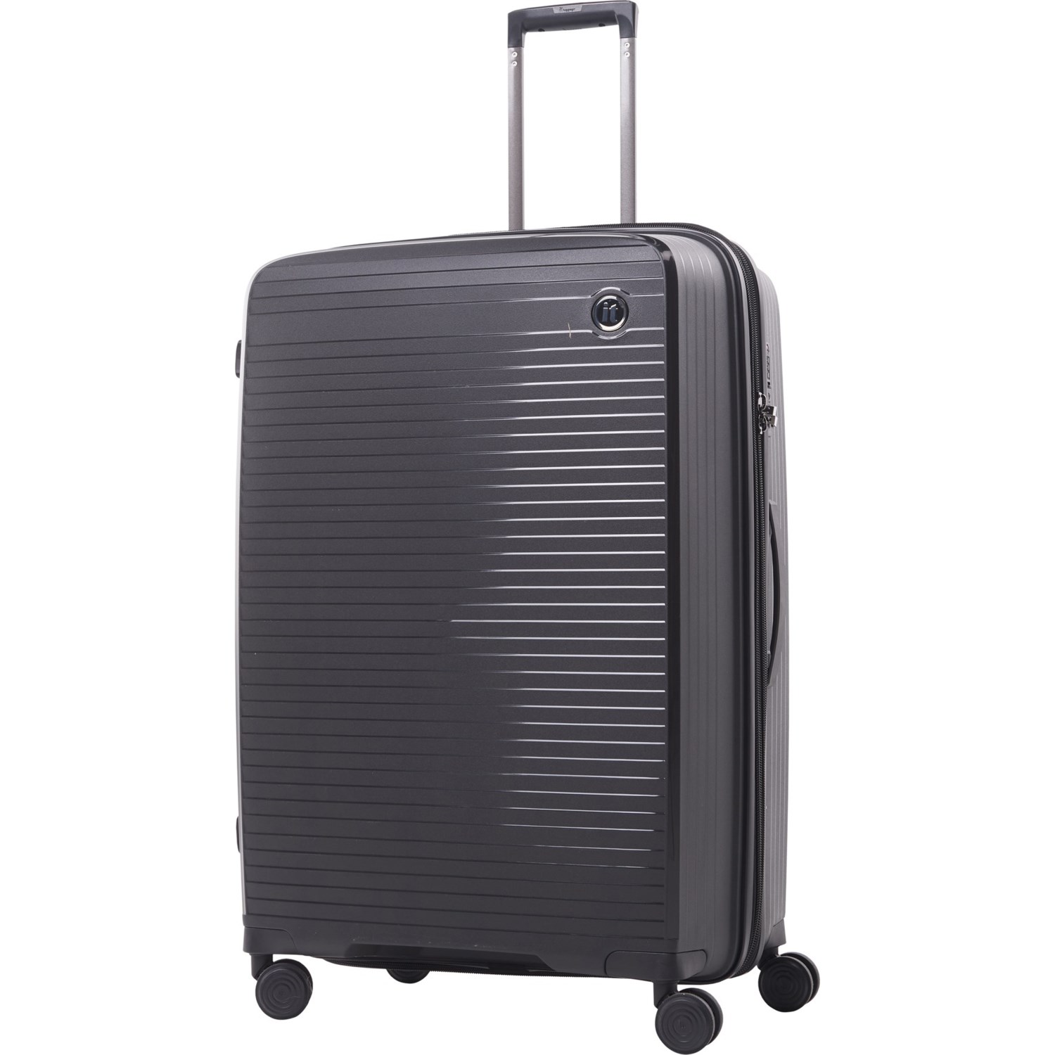 IT Luggage 31.1” Spontaneous Spinner Suitcase Hardside, Expandable, Black Save 31