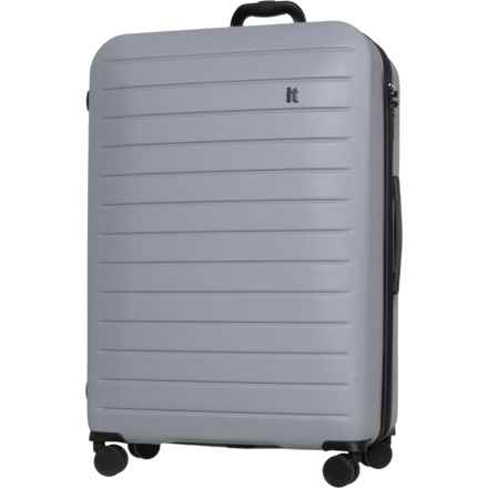 IT Luggage 31.5” Legion Spinner Suitcase - Hardside, Expandable, Silver in Silver