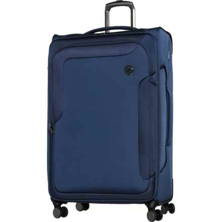 IT Luggage 31.7” Teleported Spinner Suitcase - Softside, Expandable, Indigo Night in Indigo Night